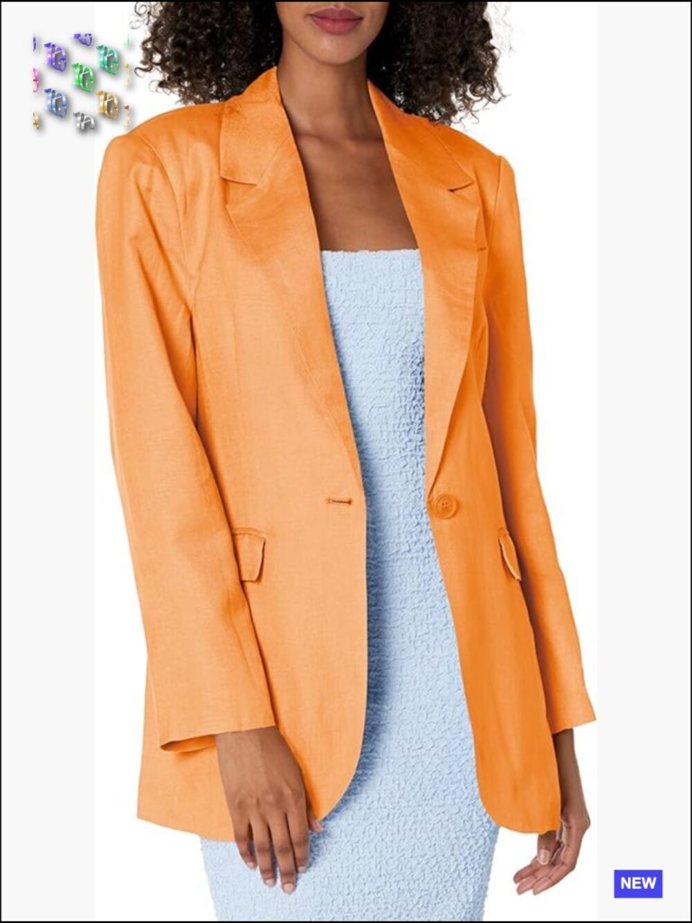 Oversized Blazer Notch Collar Lapel Business Chic Classic Elegant Minimal